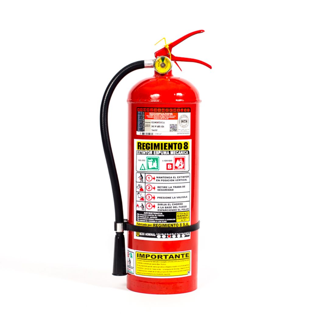 Extintores de Espuma Mecánica (AFFF Foam) 6Lts