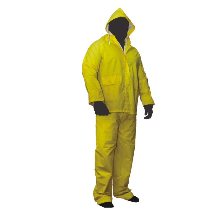 Conjunto Impermeable Amarillo HI-SEG