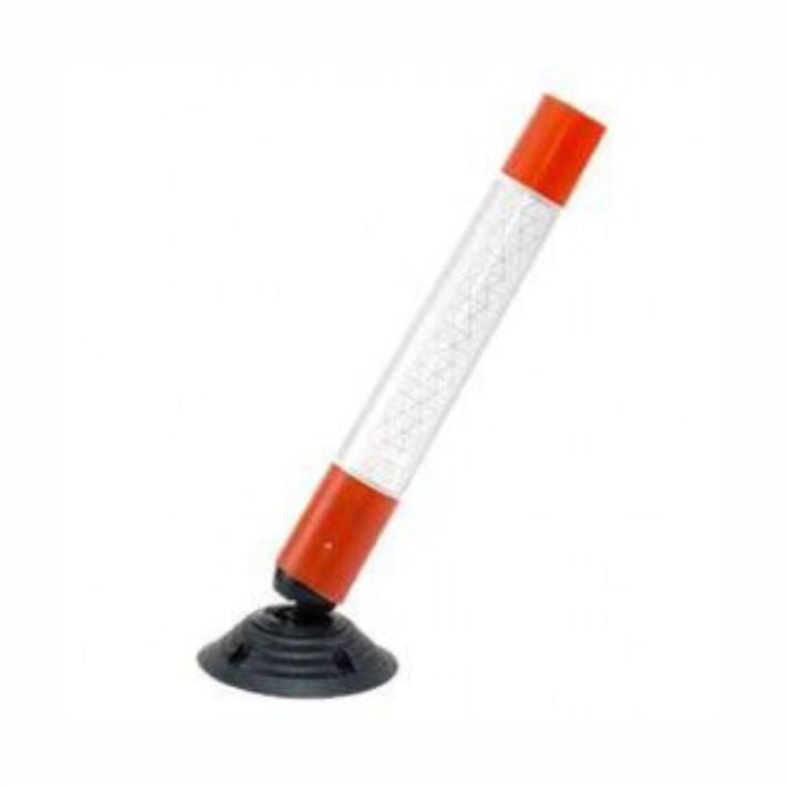 Poste de Seguridad Rebatible con base negra HI-SEG