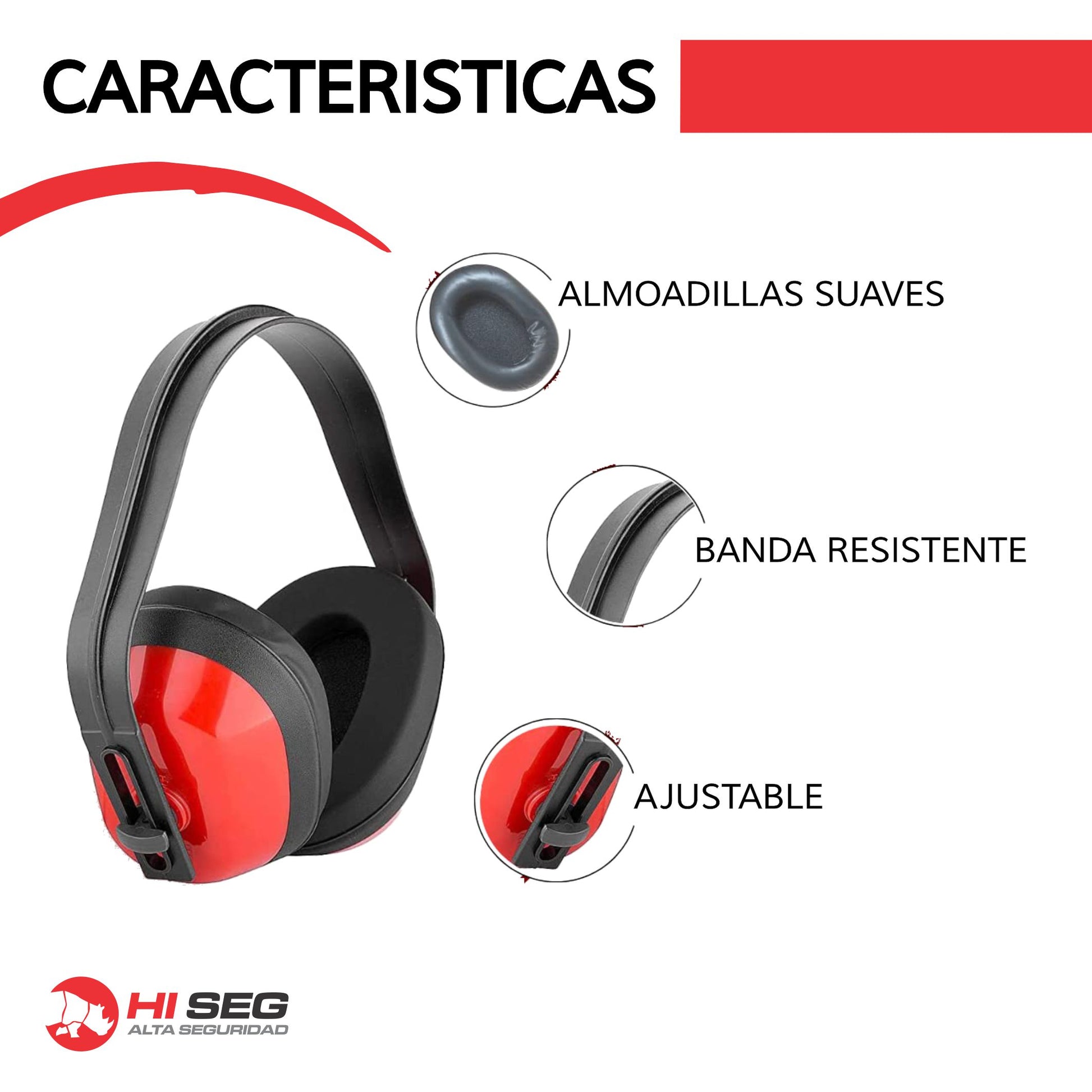 Protector Auditivo Tipo Copa HI-SEG