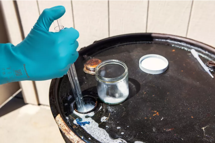 Guante Químico de Nitrilo