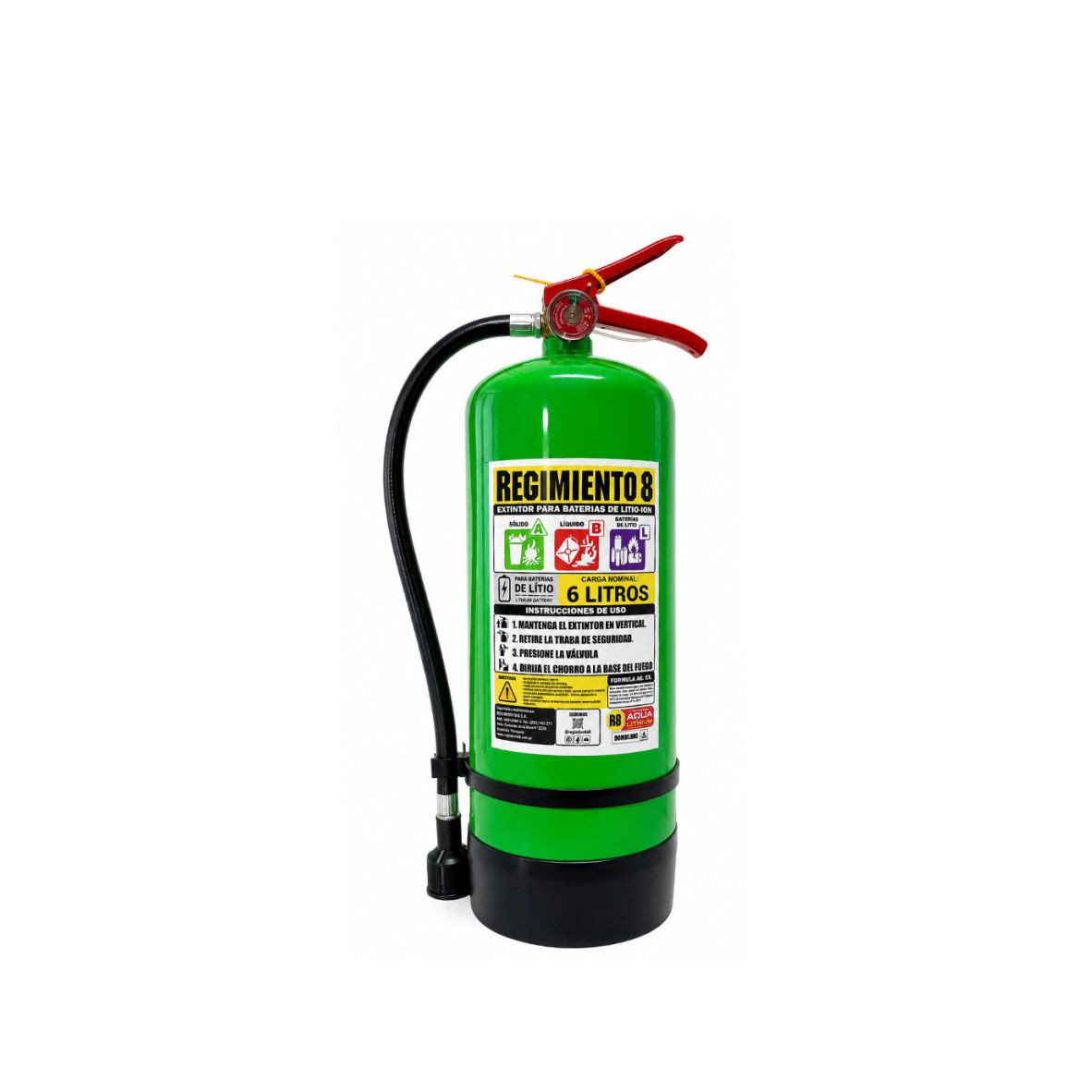 Extintor Aqua Lithium 6Lts