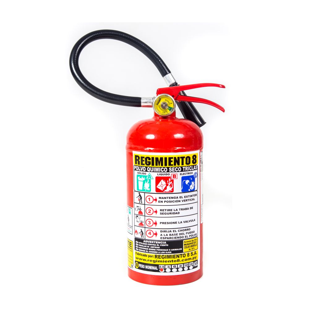Extintores de Polvo Químico Seco ABC - 2,5kg