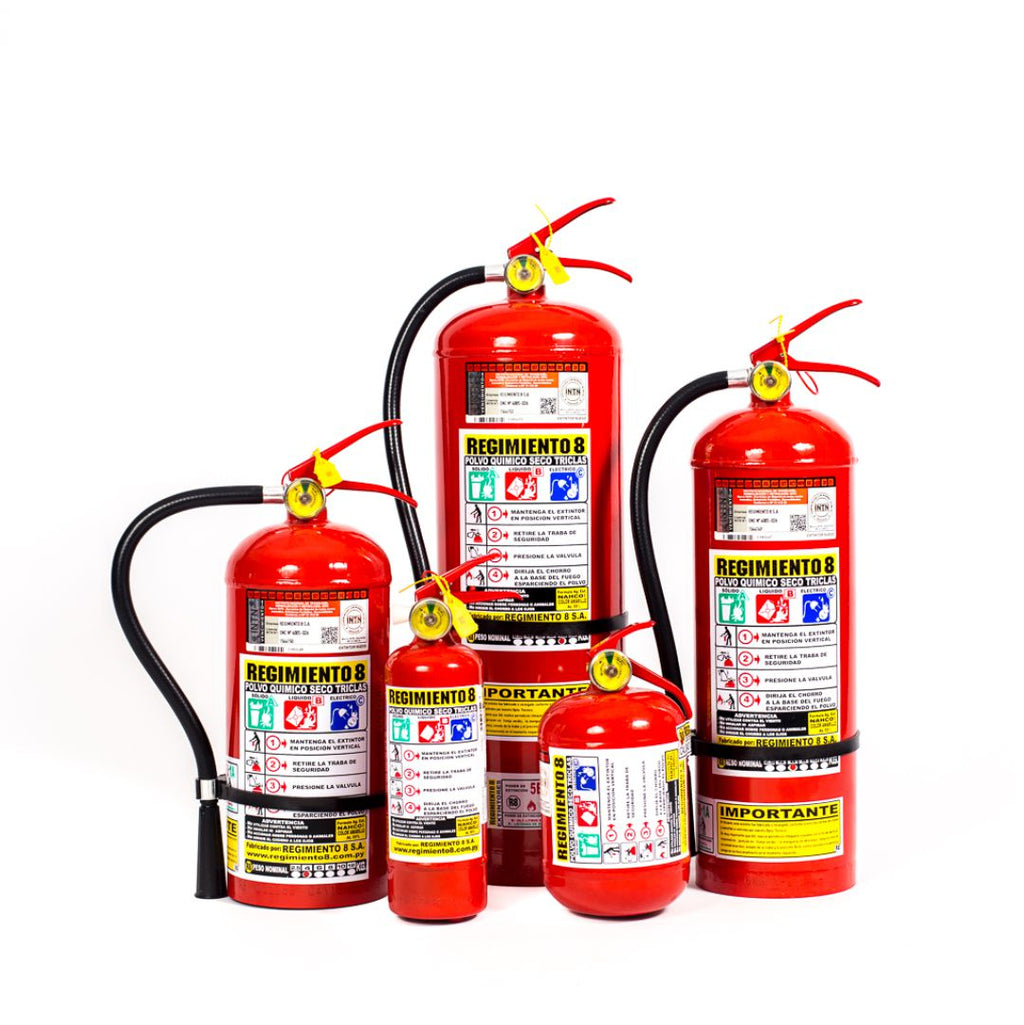 Extintores de Polvo Químico Seco ABC - 10kg