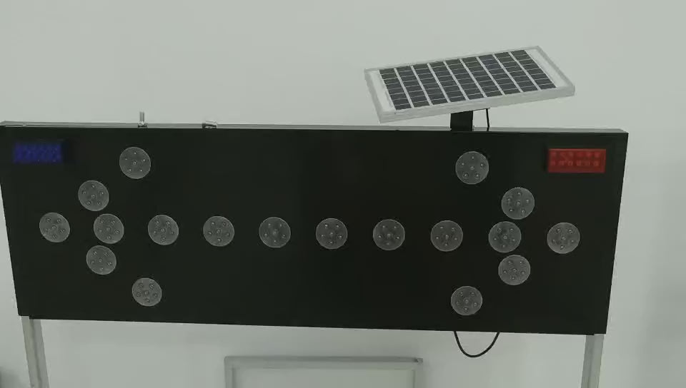 Señalizador de Trafico Solar 4 Funciones HI-SEG